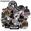 K1191 18pcs/set Peaky Blinders Mixed Stickers Laptop Skateboard Luggage Car Styling Bicycle Graffiti Decals Waterproof Stickers