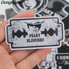 K1191 18pcs/set Peaky Blinders Mixed Stickers Laptop Skateboard Luggage Car Styling Bicycle Graffiti Decals Waterproof Stickers