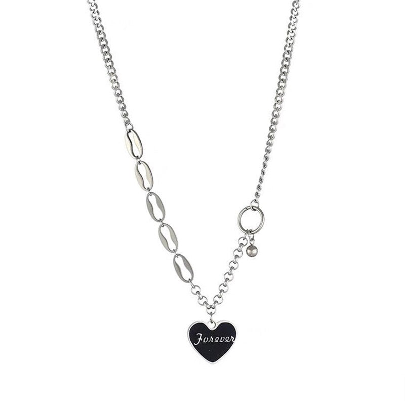 KAPLAN CENTER stainless steel Jewelry punk Necklaces & Pendants Stainless steel HIP HOP necklace for women Male necklace
