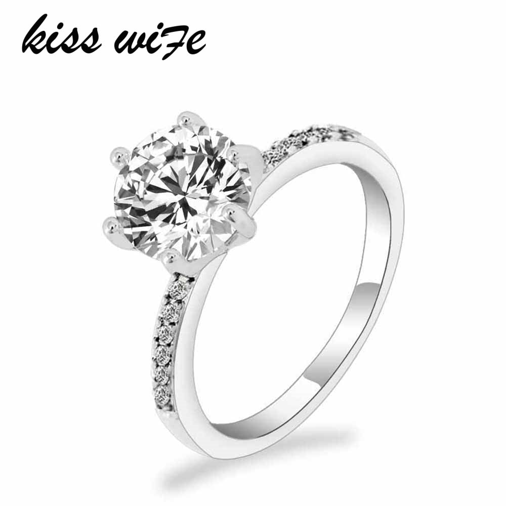 Fashion vintage yellow stone Ring for Men New trendy retro cubic Zirconia Ring classic copper Rings male female engagment gift