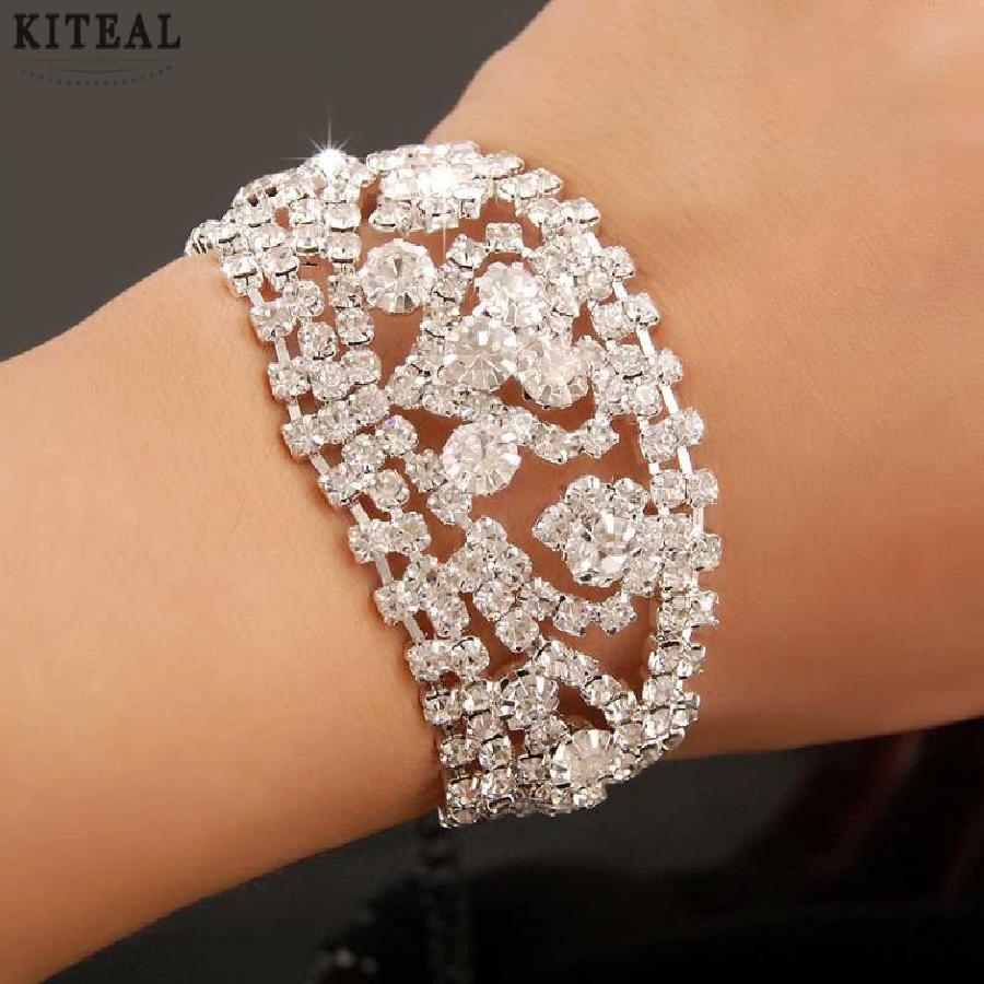 KITEAL online shopping india Austrian Crystal     bracelets & bangles white 1  wedding jewelry  anchor wedding