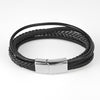 KIirykle Charm Jewelry  Punk Cool Men Genuine Leather Bracelets For Male Christmas Gifts