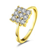 KJ-CR495-C, Ki Luxury ring with rhodium Plated, classic fashion style,lovely ring for Lady, Best for gift, Christmas, party
