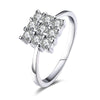 KJ-CR495-C, Ki Luxury ring with rhodium Plated, classic fashion style,lovely ring for Lady, Best for gift, Christmas, party