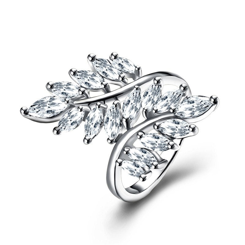 KJ-CR497-C,Ki Luxury ring Marquise AAA clean cz, rhodium Plated,fashion,lovely ring for Lady, Best for gift, Christmas, party