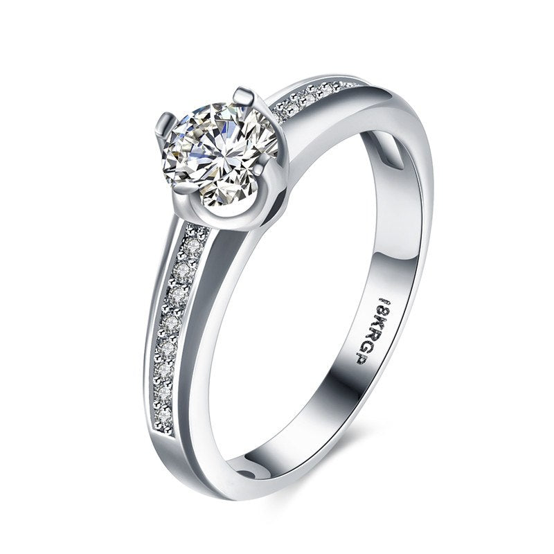 KJ-GPR826, Ki Brilliant-17 fashion Ring, top Brilliant cz plated silver color Best ring for gift Christmas, party or lady