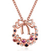 KJ-PN1198-A,   in colorful cz, 2020 Christmas gift, lovely and cute for Women or Kid, or gift