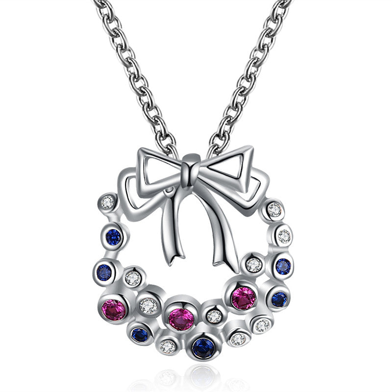 KJ-PN1198-A,   in colorful cz, 2020 Christmas gift, lovely and cute for Women or Kid, or gift