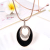 KJ-RGPM010, Ki round shape popular sweater long necklaces, luxury design with Czech crystal best as gift or party or Women