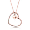 KJ-SVN166 heart necklace,925 Sterling Silver,high polishing craft,fashion Fine Jewelry Best Gift For Women,   necklace