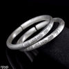 Boutique jewelry Pure silver 999 Asian light auspicious cloud, Ruyi Golden hoop, fashionable handmade men and women ge
