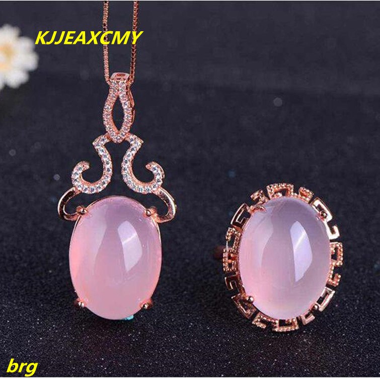 Fine jewelry, 925 Sterling Silver Intense Amethyst Jewelry Set Lady Ring Jewelry Set Inl Crystal Pendant