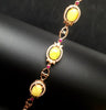 Fine jewelry Multicolored jewelry 925 silver inl natural beeswax female Bracelet simple