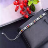 Fine jewelry Natural Crystal 925 sterling silver inl natural Brazil tourmaline female bracelet, small fre