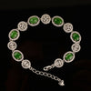 Fine jewelry Natural and Tian Biyu Bracelet 925 sterling silver inl