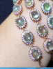 Fine jewelry Natural grape Stone Bracelet full of fluorescent 925 Sterling Silver women