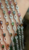 Fine jewelry New female tourmaline Bracelet struck 925 silver inlaid counters quality   fruit color tourmaline