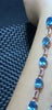 Fine jewelry Real photographs of 925 sterling silver inlaid natural Topaz Stone Bracelet single 1.5 carat beautiful c