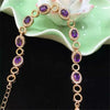 Natural Amethyst Bracelet, jewelry,  , S925 sterling silver, female models