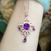 boutique jewelry,Pendants Wholesale 925 sterling silver inset female models pendant