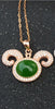 boutique jewelry,Sheep head pendant natural and Tian Biyu female pendant good quality jasper 925 silver