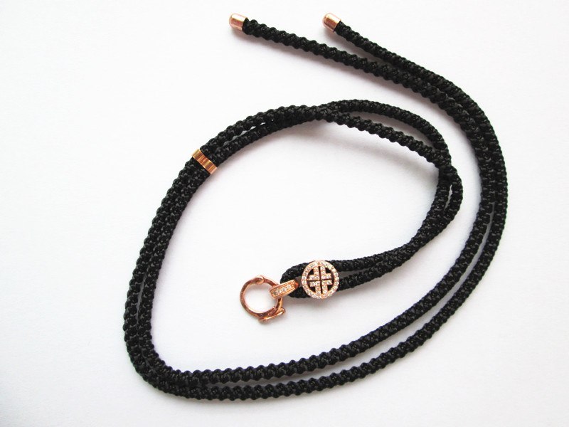 fine jewelry 925 pure silver inlaid green crystal necklace rope chain pendant chain female Earrings accessories nmbvc