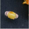 fine jewelry 925 silver beeswax ladies' ring is simple and generous.