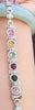 fine jewelry S925 pure silver bracelet natural tourmaline with zircon bracelet   jewelry.