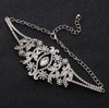 2020 Hollow Out Crystal Wedding Engagement Rhinestone Choker Necklace for Women Crystal Statement Necklaces Party Jewelry