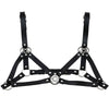 KMVEXO 2022 Punk Gothic Style Metal Stars Bra Body Chest Necklaces for Women Leather Harness Anime Necklace Street Jewelry