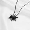 KOSE Gothic Temperament Star Cubic Zirconia Necklace Chain Trend 2022 Ladies Necklace Jewelry Wedding Party Gift