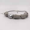 Kara&Kale Goth Jewelry Vintage Collar Necklace Resin Stone Beads Earthy Collares Layered Necklace for Women Accessories