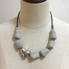 Kara&Kale Goth Jewelry Vintage Collar Necklace Resin Stone Beads Earthy Collares Layered Necklace for Women Accessories
