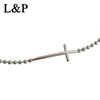 Kehribar Armbanden Voor Vrouwen Genuine Real 925 Cross Bracelets & Bangles For Jewelry Size Adjustable Punk Chain Bracelet
