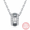 Ki necklace of N0043B,925 silver with luckly reel-2 pendant, lovely Top AAA zirconia, fashion style for young woman, party or