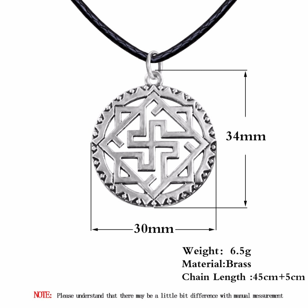 Kinitial 1Pcs Valkyrie Slavic Pendant Necklace Viking Odin Thor Runes Warrior Charm Leather Chain Necklace for Women collares