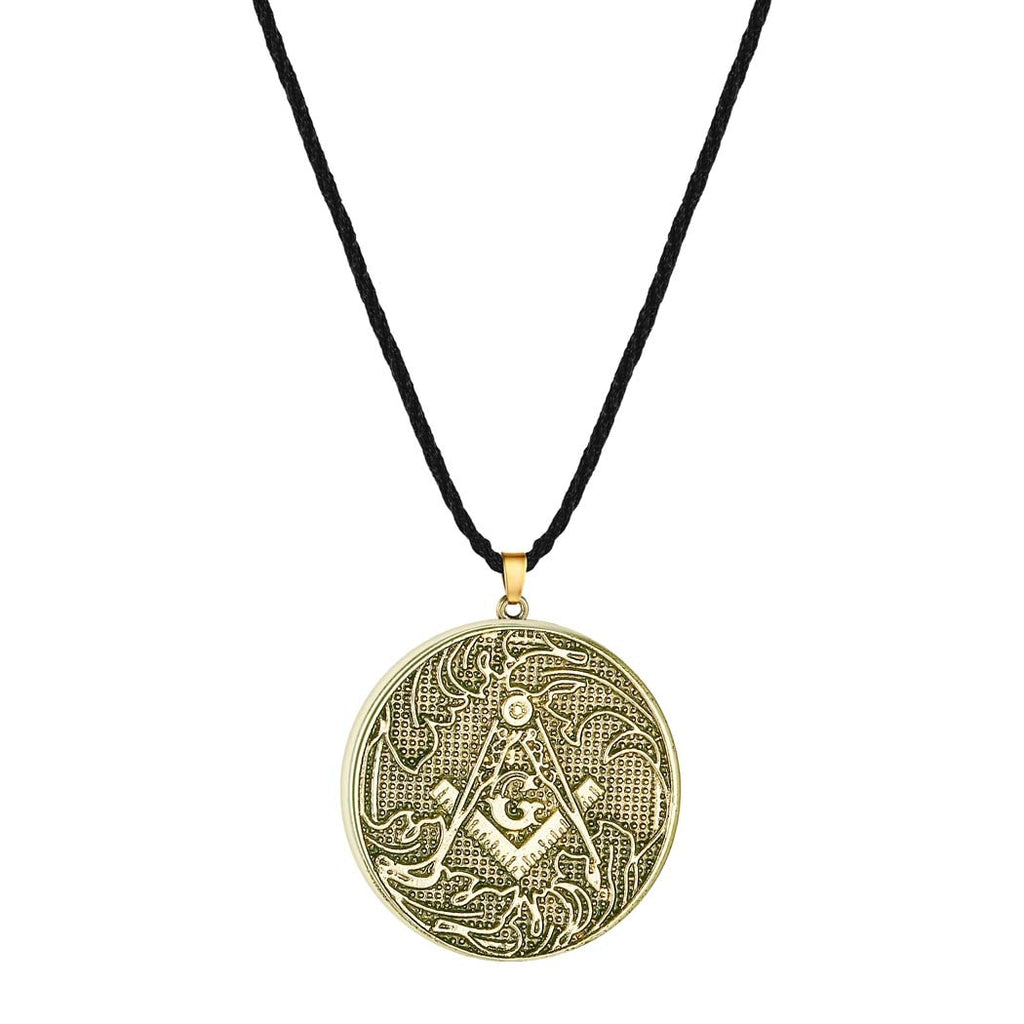 Kinitial Vintage Valknut Amulet Pendant Necklace For Women Scandinavian Wolves Elder Futhark Runes Viking Men Triangle Jewelry
