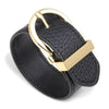 Kirykle 2022 jewelry Simple clasp wide leather bracelet for women Punk Wristbands Charm Jewelry Gifts