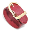 Kirykle 2022 jewelry Simple clasp wide leather bracelet for women Punk Wristbands Charm Jewelry Gifts