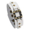 Kirykle 2022 Jewelry Retro Men's Cowhleather Bracelet Punk Rock Accessories Personality Leather Bracelet