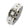 Kirykle 2022 Jewelry Retro Men's Cowhleather Bracelet Punk Rock Accessories Personality Leather Bracelet