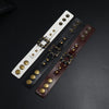 Kirykle 2022 Jewelry Retro Men's Cowhleather Bracelet Punk Rock Accessories Personality Leather Bracelet