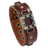 Kirykle 2022 Jewelry Retro Men's Cowhleather Bracelet Punk Rock Accessories Personality Leather Bracelet