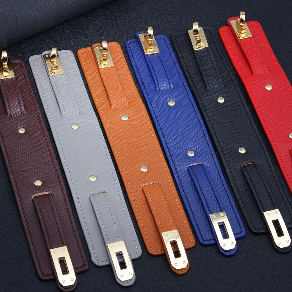 Kirykle 6 Color Multi-Layer Wide Charm Leather Bracelet for Women's Punk Casual Party Jewelry Accessories Birthday Christmas Gif