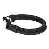 Kirykle Charm Antique Alloy button Hand-Knitted Leather Bracelet Punk Style Bracelet For Women And Men pulseira masculina