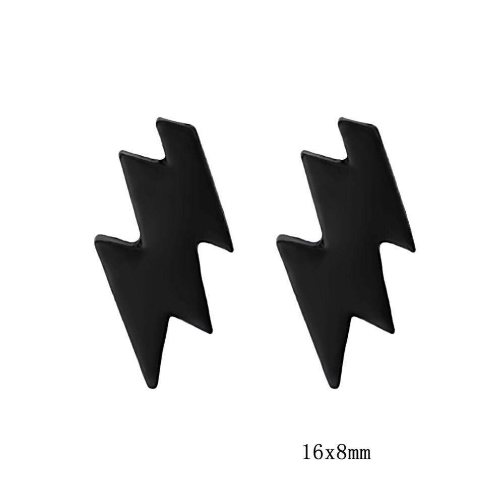 Kirykle Cute Black Cat Turtle unicorn bee Stud Earrings Copper Studs Earings Jewelry For Women Girls design Jewelry