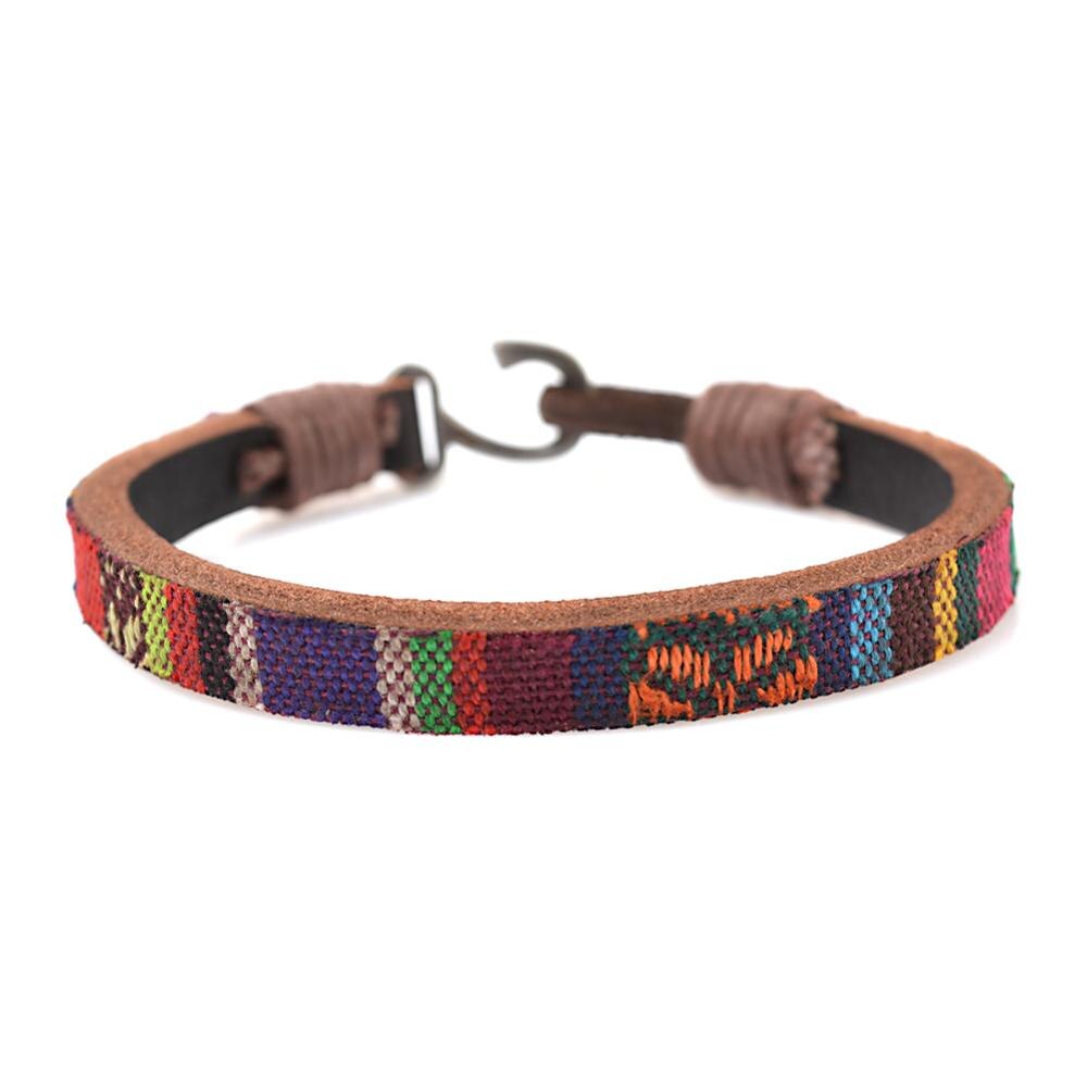 Kirykle Handmade Vintage Ethnic Boho Bohemian Weave Bracelet  2022 Ladies Bracelet Female Jewelry Gift