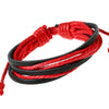 Kirykle sell 100% hand-woven Jewelry Wrap multilayer Leather Braided Rope Wristband men bracelets bangles for wome