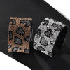 Kirykle Leopard Grain Rhinestone Wide Leather Bracelets Bangles for Women Girls Handmade Female Charms Cuff Bracelet Wristband