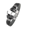 Kirykle Multilayer Bracelet Men Casual Braided Leather Bracelets For Women Wood Bead Bracelet Punk Rock Men Jewelry